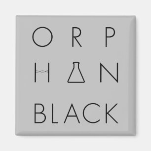 Orphan Black   Logo-Gitter Magnet