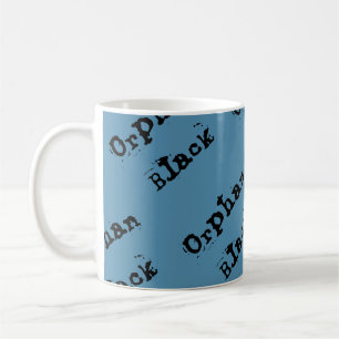 Orphan Black Not sed Schriftart Tilted Muster Kaffeetasse