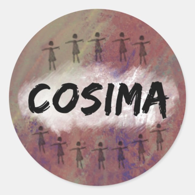 Orphan Black Sticker - Cosima (Vorderseite)