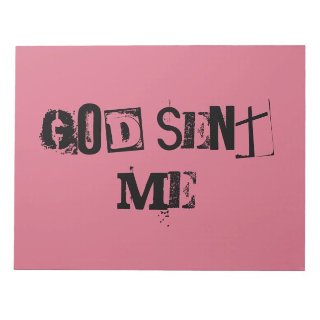 Orphan Black Zitat Gott schickte mir Allison Notizblock (Vorderseite)