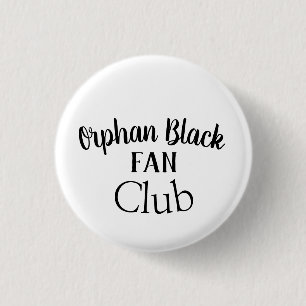 Orphan BlackFan Club Verschiedene Schriftart Button