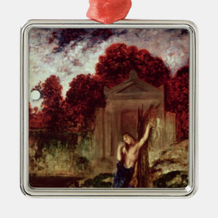 Orpheus am Grab von Eurydike Ornament Aus Metall