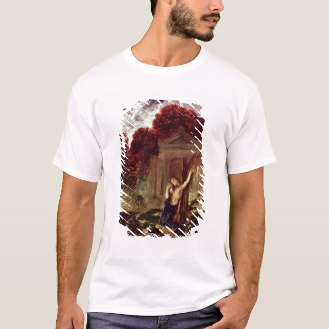 Orpheus am Grab von Eurydike T-Shirt (Vorderseite)