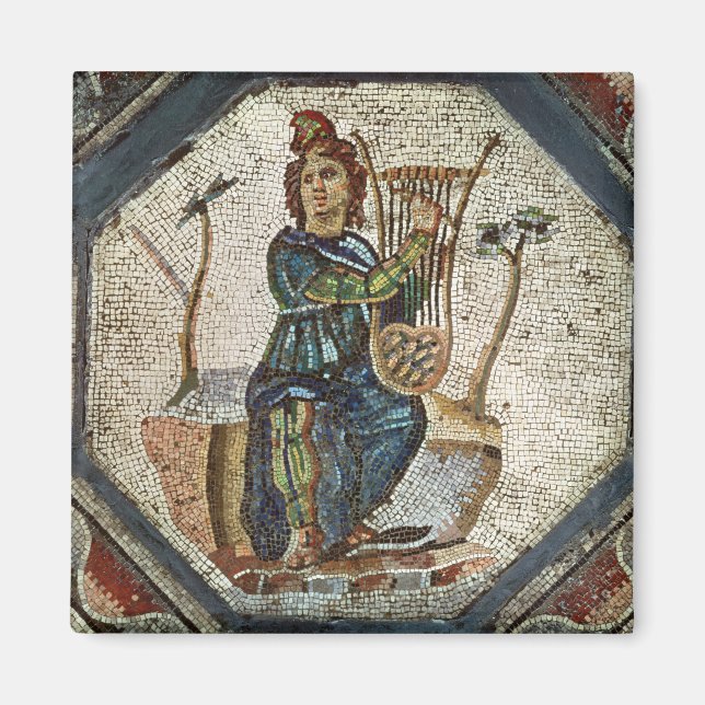 Orpheus bezaubert die Tiere Magnet (Vorne)