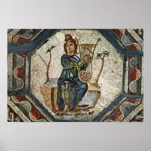 Orpheus bezaubert die Tiere Poster