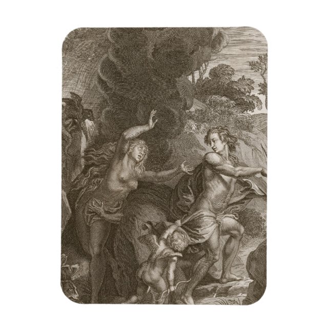 Orpheus, Eurydice aus der Hölle führen, blickt zur Magnet (Vertikal)