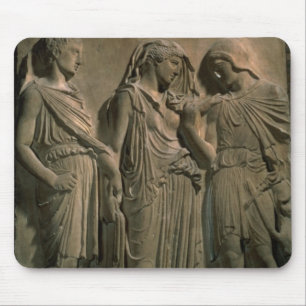 Orpheus, Eurydike und Hermes (Marmor) Mousepad