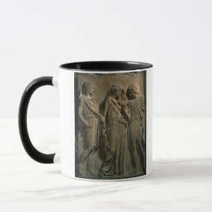Orpheus, Eurydike und Hermes (Marmor) Tasse
