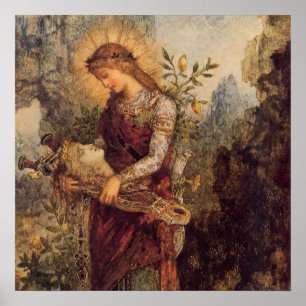 Orpheus Musikgott Poster