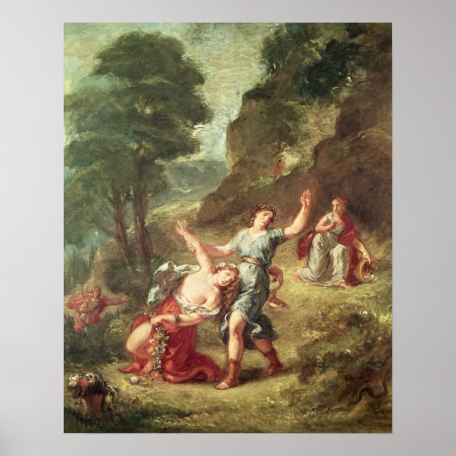 Orpheus und Eurydice, Frühjahr Poster (Vorne)