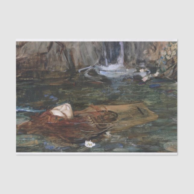 Orpheus von John William Waterhouse - 1900 Seidenpapier (Vorderseite)