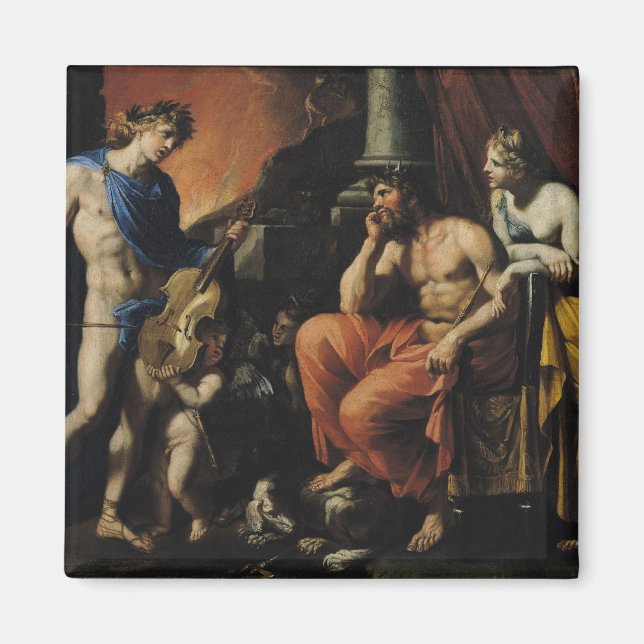 Orpheus vor Pluto und Persephone Magnet (Vorne)