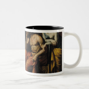 Orpheus vor Pluto und Persephone Zweifarbige Tasse