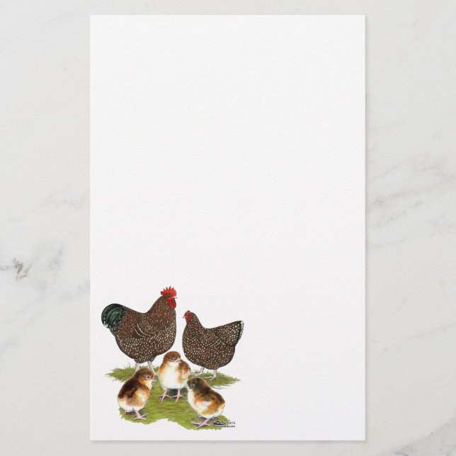Orpington Jubilee Chicken Family (Vorderseite)