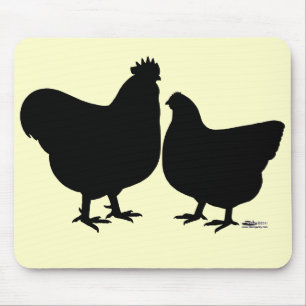 Orpington-Silhouette Mousepad