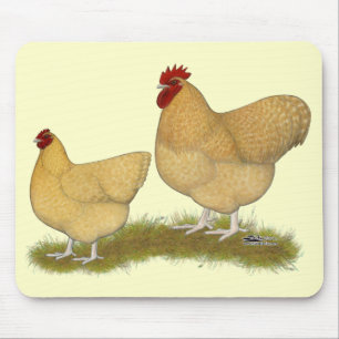 Orpingtons Lemon Cuckoo Mousepad