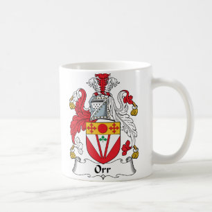 Orr Familienwappen Kaffeetasse