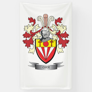 Orr Familienwappen-Wappen Banner
