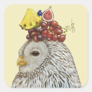 Orson der Eule Aufkleber