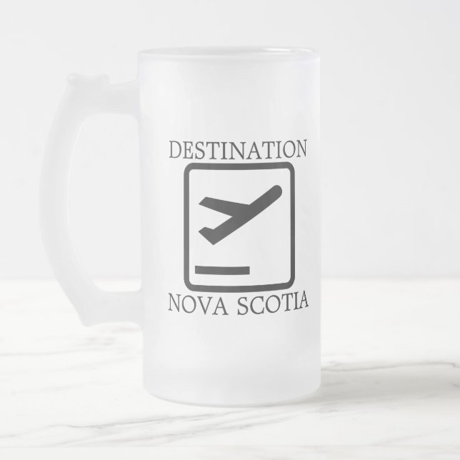Ort an der Ostküste Nova Scotia Tasse (Links)