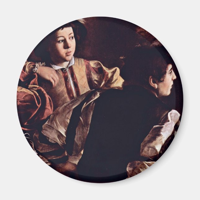 Ort des heiligen Matthew, Detail von Michelangelo Magnet (Vorne)