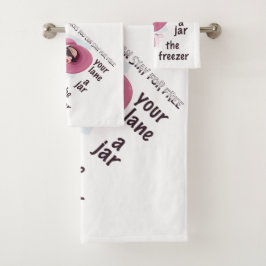 Orte, an denen kostenlos Bleibe werden kann Badhandtuch Set