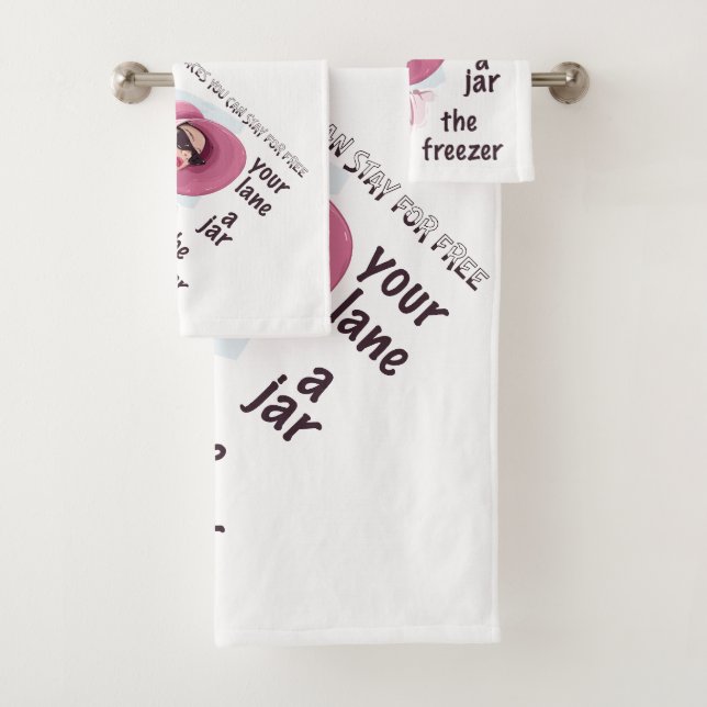 Orte, an denen kostenlos Bleibe werden kann Badhandtuch Set (Insitu)