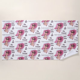 Orte, an denen kostenlos Bleibe werden kann Strandtuch