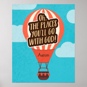 Orte, an die du mit Gott gehst Poster