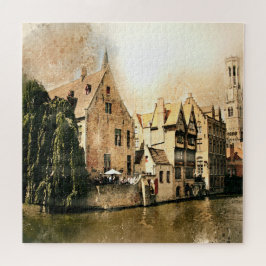 Orte der interessanten druckbaren Grafikserien Puzzle