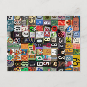 Orte der Pi Postkarte