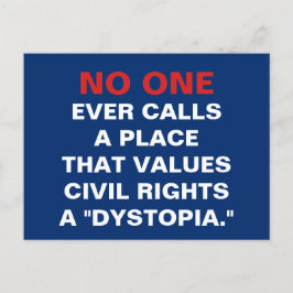 Orte, die zivile Rechte wertschätzen, sind niemals Postkarte