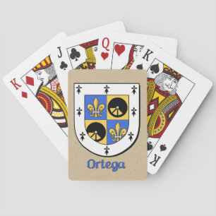 Ortega Heraldic Shield Spielkarten