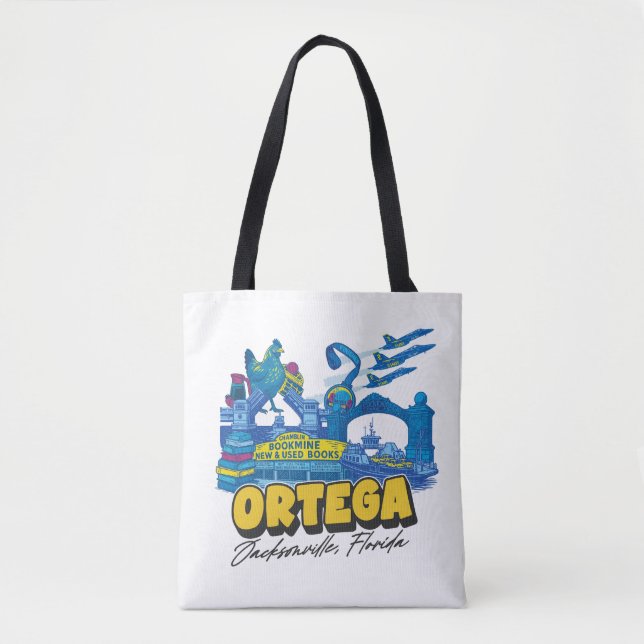 Ortega Neighborhood Tote Bag (Vorderseite)