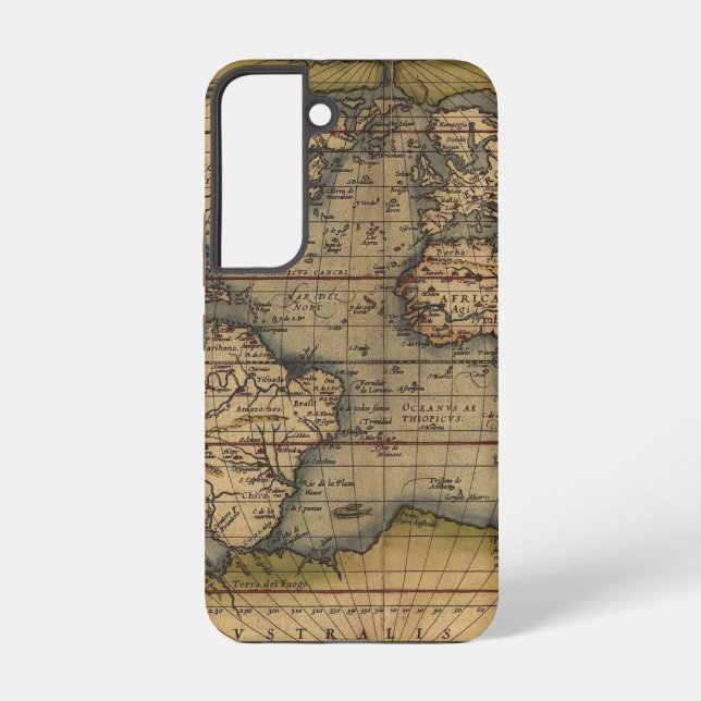 Ortelius Form der Weltkarte Samsung Galaxy Hülle (Rückseite)