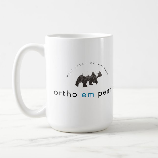 Ortho EM Pearls Bear Tasse (Links)