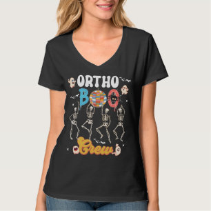 Ortho Orthopädie Halloween Boo Crew Co-Arbeiter T- T-Shirt