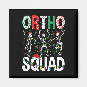 Ortho Squad Christmas Skelett Orthopädische Kranke Magnet