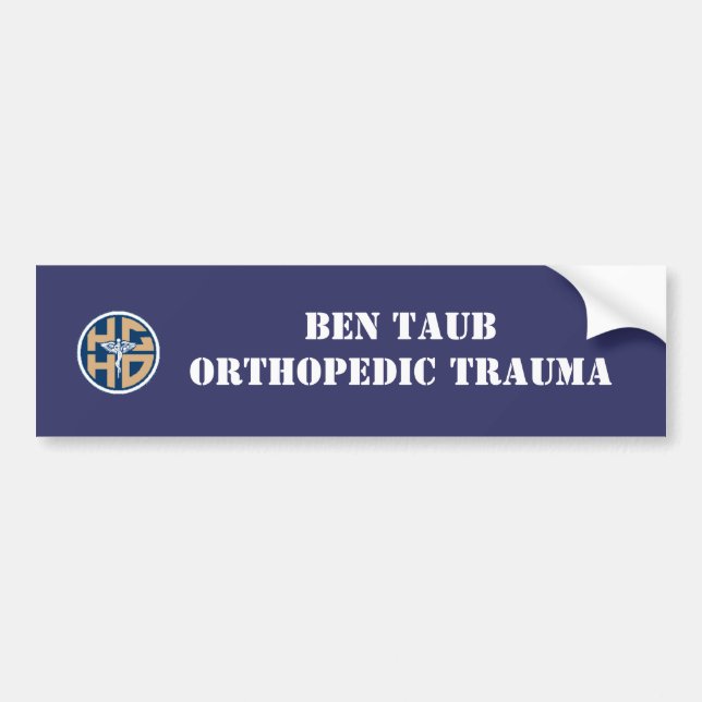 Ortho Stoßdämpfer Bens Taub Autoaufkleber (Vorne)