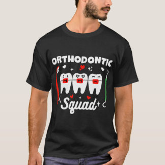 Orthodontie Orthodontist Zahnspange Valen T-Shirt