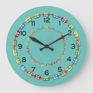 Orthodontische Klammer-Büro-Uhr Große Wanduhr