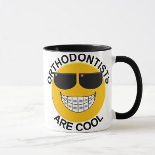 Orthodontists sind coole Gesichts-Kaffee-Tasse Tasse