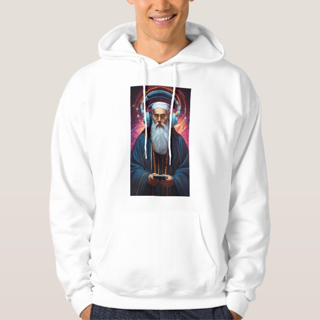 "Orthodox Beats Hoodie - Göttliche Vibes in Stitch (Vorderseite)