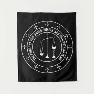 Orthodox Christlich John 14:30 Tollhouse Wandteppich