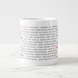 Orthodox Christlich Nicene Creed Jumbo Tasse 20oz