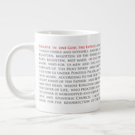 Orthodox Christlich Nicene Creed Jumbo Tasse 20oz