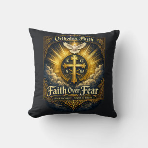 Orthodox Glaubenskreuz Kissen