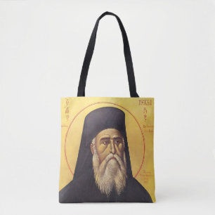 Orthodox Ikone des heiligen Nektarios von Aegina