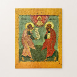 Orthodoxe christliche Ikone der Heiligen Petrus un Puzzle