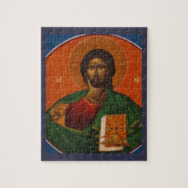 Orthodoxe christliche Ikone Jesuss Christus Puzzle (Vertikal)